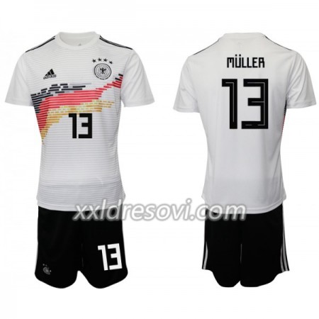 Njemačka MULLER 13 Domaći Dječji Komplet Dresovi za Nogomet 2019 (+ kratke hlače)